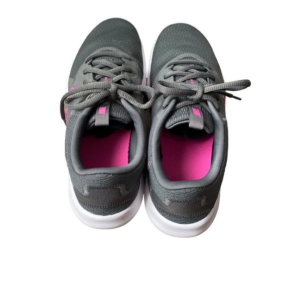Nike Flex Experience Run 9 Running Shoe In Iron Grey & Pink - Picture 10 of 14
